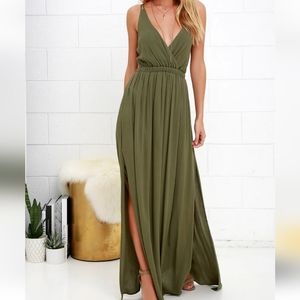 LuLus Lost in Paradise maxi dress